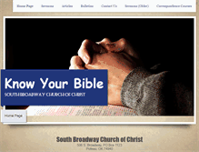 Tablet Screenshot of knowyourbible.org